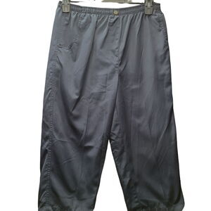 Allyson Whitmore Womens Pants Black Size Medium 100% Polyester Stretch Pull On